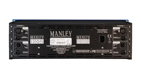 Xxv Anniversary Edition Massive Passive Stereo Tube Eq Manley