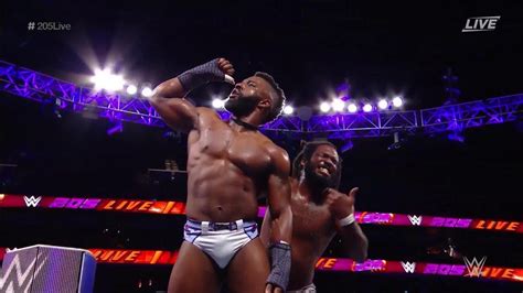 Wwe K Live Cedric Alexander Rich Swann Vs Brian