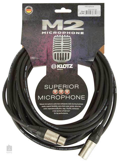 Klotz M K Fm Opened Microphone Cable