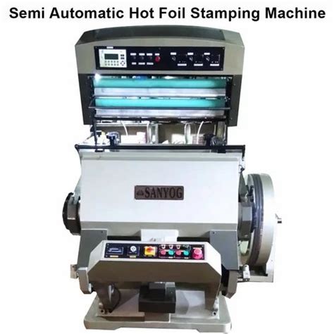 50Hz Semi Automatic Hot Foil Stamping Machine At Rs 785000 In Amritsar ID 20502799288
