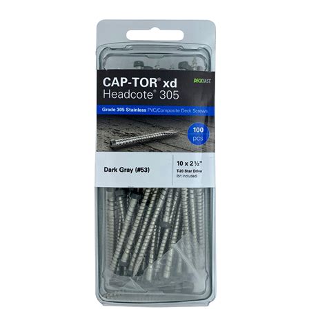 Starborn Cap Tor® Xd Colour 2″ 12 Matching Screws The Fence Shop