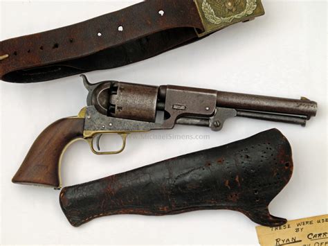 COLT THIRD MODEL DRAGOON REVOLVER, IDENTIFIED - HISTORICAL ARMS