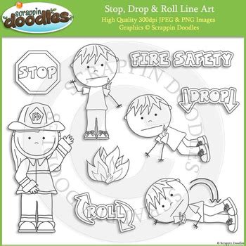 Stop, Drop & Roll by Scrappin Doodles | Teachers Pay Teachers