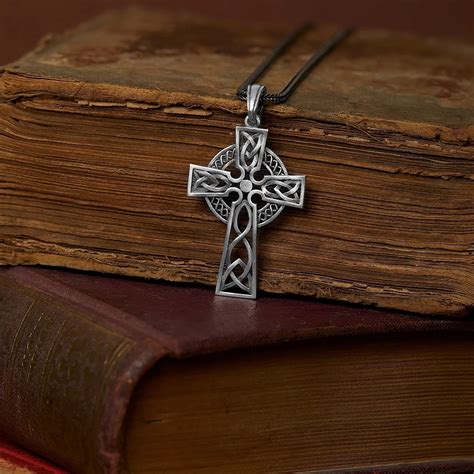 The Craftsmanship Behind a Celtic Cross Necklace: A Sterling Silver Ma ...