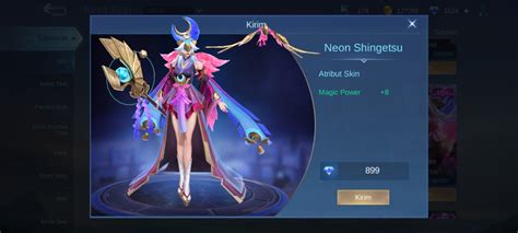 Jual Neon Shingetsu Epic Skin Pharsa Mobile Legends VCGamers