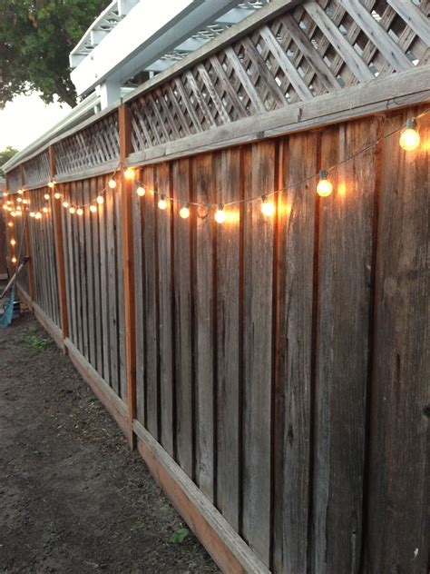 Best Collection Of Hanging Outdoor Lights On Fence