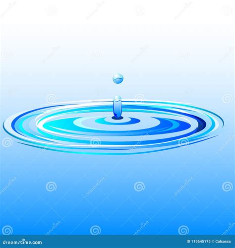 Water Ripple Royalty-Free Illustration | CartoonDealer.com #14545656