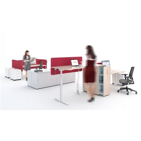 Bureau Lectrique R Glable En Hauteur Mdd Bureaux Op Ratif Mdd