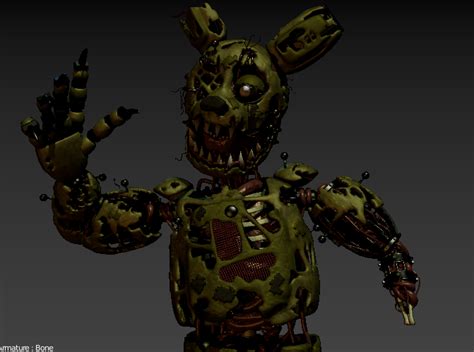 Something Springtrap Wip 2 By Tubulartimetopper On Deviantart