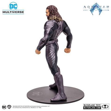 Aquaman Y El Reino Perdido Figura Megafig DC Multiverse Aquaman 30 Cm