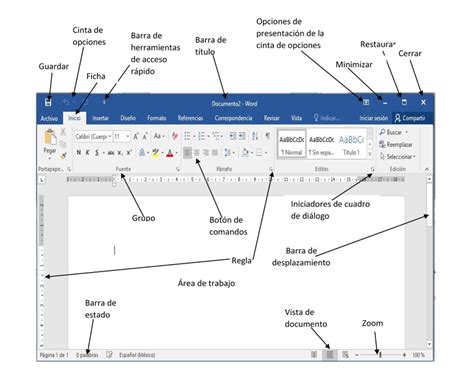 Tecnolog A Computacion El Entorno De Word