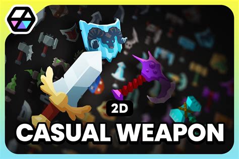 2d Icons Casual Weapon Pack 2d Icons Unity Asset Store