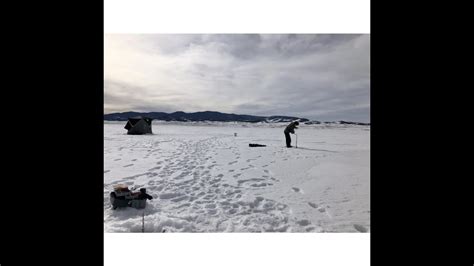 Ice Fishing Wyomings Curt Gowdy State Park Ricefishing