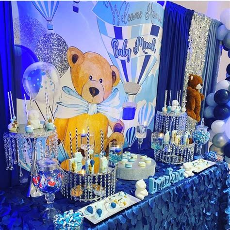 Teddy Bear Hot Air Balloons Backdrop Personalized Designed Printed Shipped Balloon