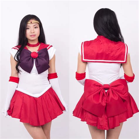 Disfraz De Sailor Mars Para Adultos Y Ni Os Disfraz De Sailor Moon De