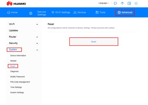 How do I restore the router to its factory settings? | HUAWEI Support ...