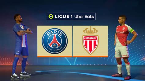 Fifa Psg Vs As Monaco Full Match Ligue Pc Youtube