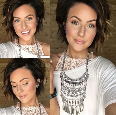 Short Brunette Hairstyles And Haircuts