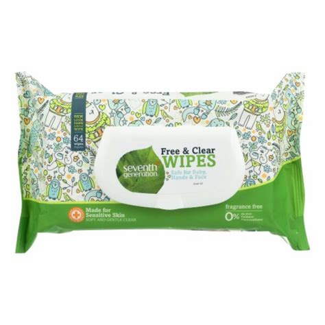 Seventh Generation® Free And Clear Baby Wipes 64 Ct Harris Teeter