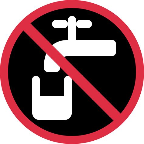 "non-potable water symbol" Emoji - Download for free – Iconduck