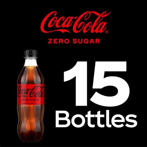 Coca Cola® Zero Sugar Soda Bottles 15 Pk 16 9 Fl Oz Frys Food Stores