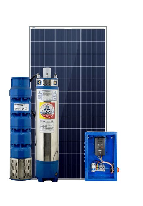 5 Hp AC Solar Submersible Pump System Amrut Energy Ecommerce