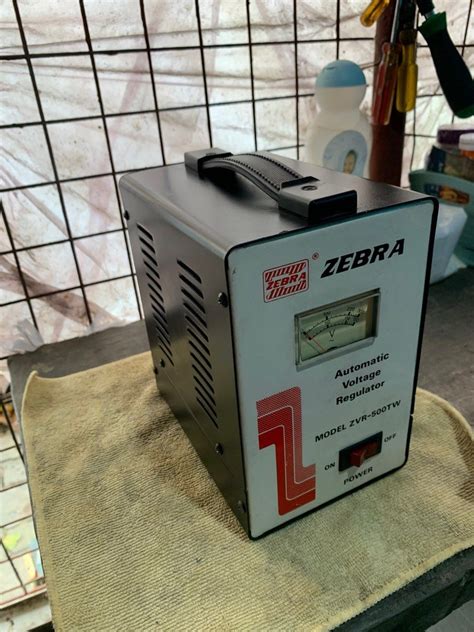 Zebra Automatic Voltage Regulator Zvr Tw On Carousell