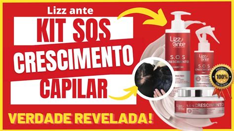 Kit Sos Crescimento Lizz Ante Golpe Funciona Mesmo Kit Ante