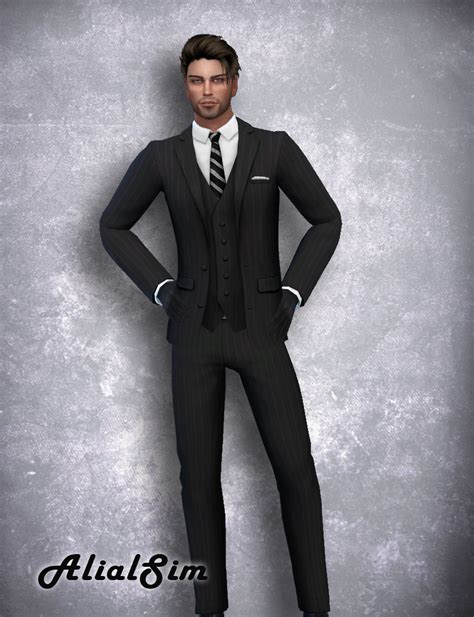 Suit | Sims 4 male clothes, Sims 4 men clothing, Sims 4 mods clothes