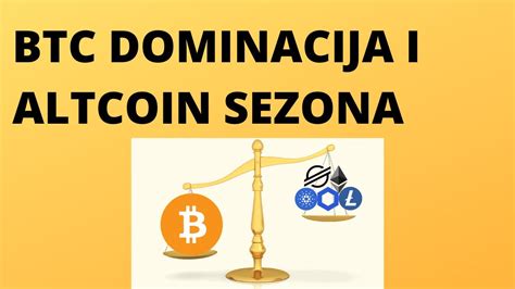 Altcoin Sezona I Bitcoin Dominacija Kripto Vijesti Youtube