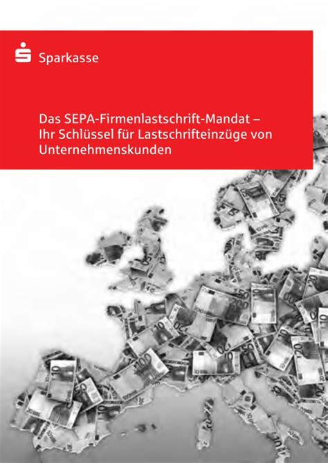 PDF Das SEPA Firmenlastschrift Mandat Ihr Schlüssel für 6