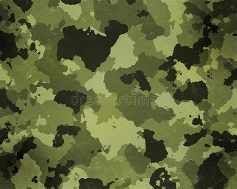 Camouflage Military Background Stock Illustration - Illustration of ...