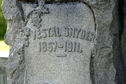 Vestal Stanley Snyder M Morial Find A Grave