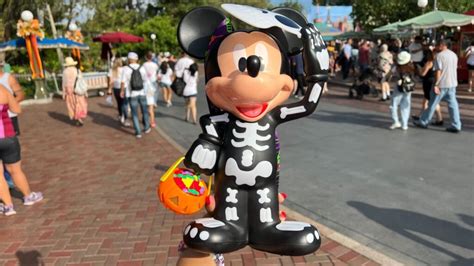 New Mickey Mouse Skeleton Popcorn Bucket Arrives At Disneyland Park For