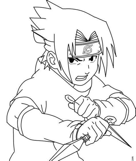 Naruto Listo Para Pelear Para Colorear Y Pintar Colorea Tus Dibujos