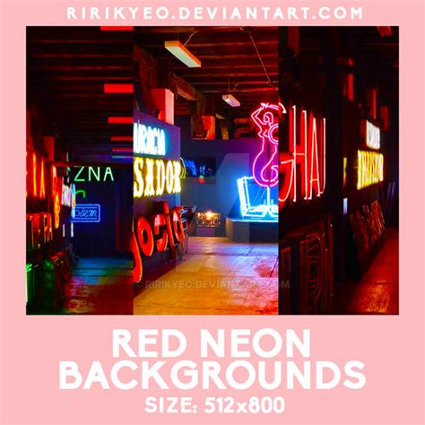 Red Neon Backgrounds by ririkyeo on DeviantArt