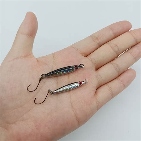 Duoduoyu Pcs Mini Metal Jig Spoon Fishing Lure G G Fish Small Fish