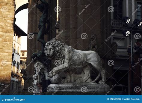 Lion sculpture editorial image. Image of business, premium - 142571200