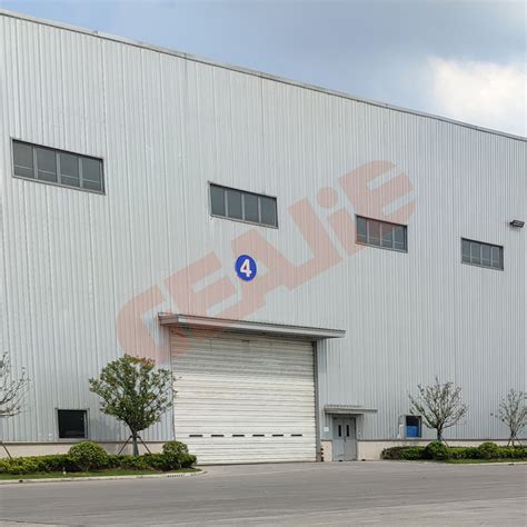 Industrial Vertical Lift Door Insulated Steel Sectional Gate Door