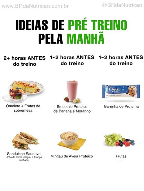 12 Ideias de o Que Comer Antes do Treino de Manhã BR