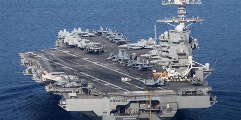 The United States Navy’s biggest aircraft carrier is set to return to the US following an ...