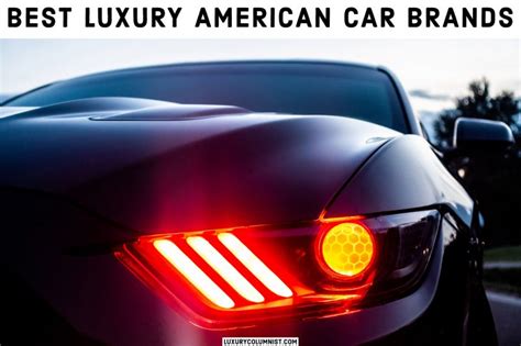 16 Best Luxury American Car Brands