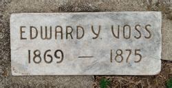 Edward Yancey Voss Homenaje De Find A Grave