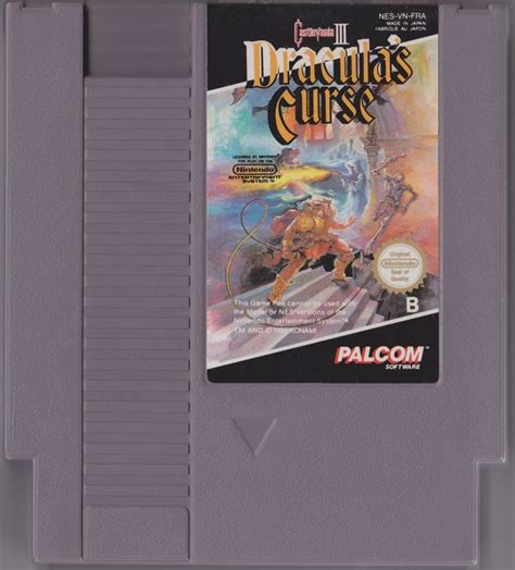 Castlevania III Dracula S Curse 1989 Box Cover Art MobyGames