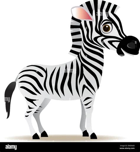 Cute zebra cartoon Stock Vector Image & Art - Alamy