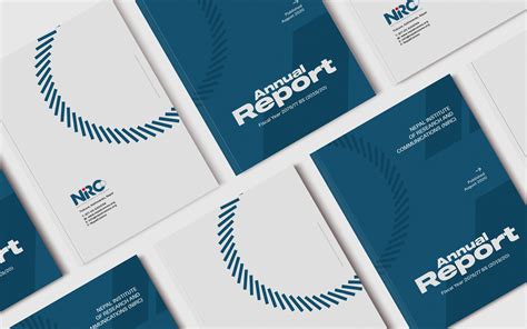 Annual Report Research Institute Behance