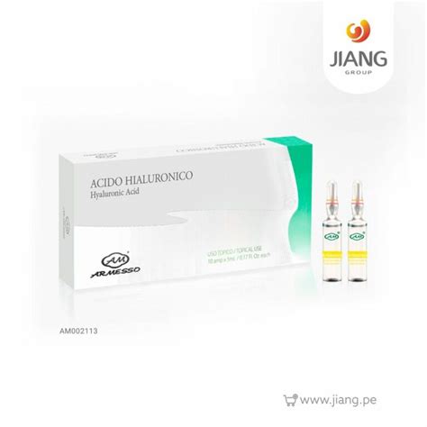 Armesso Ácido Hialurónico Caja de 10 Ampollas x 5ml Jiang pe