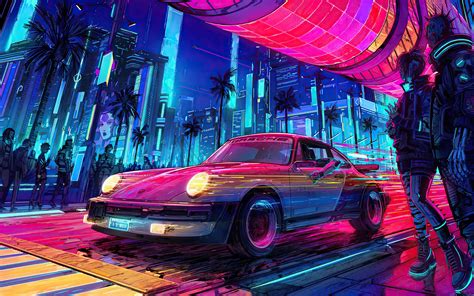 1440x900 Porsche X Cyberpunk 2077 1440x900 Resolution HD 4k Wallpapers, Images, Backgrounds ...