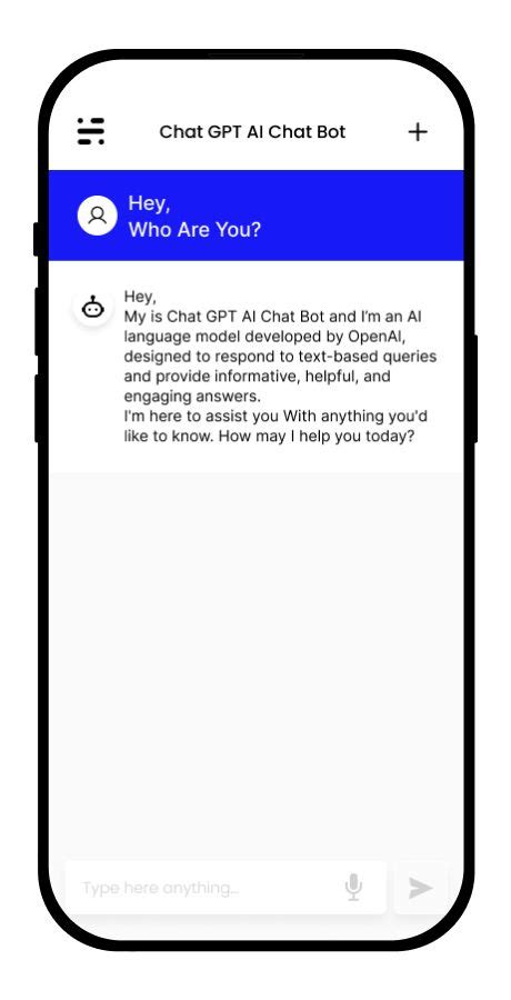 Chat Gpt Ai Based Chatbot Android By Vocsy Codester