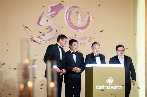 Cortina Watch Celebrates Its 50th Anniversary At Ritz Carlton Millenia